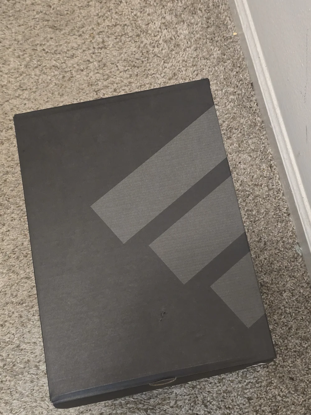 adidas Adizero Boston 12 M Shoe Box - Black & White Light Used No Insoles